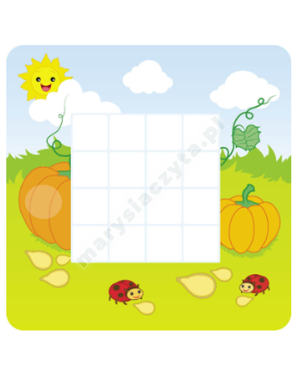 Puzzle z naklejkami. Na farmie