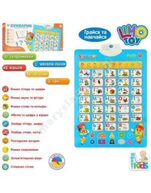 Інтерактивний плакат "Букварик"